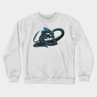 Alien yoga Crewneck Sweatshirt